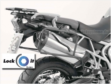 H&B Lock itSystem Seitenträger - Honda CB 500 F, 2013-2015