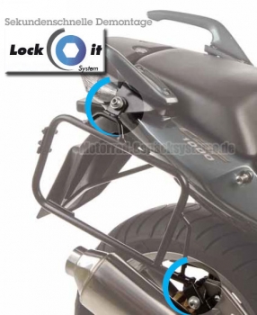 H&B Lock itSystem Seitenträger - Honda CBF 500