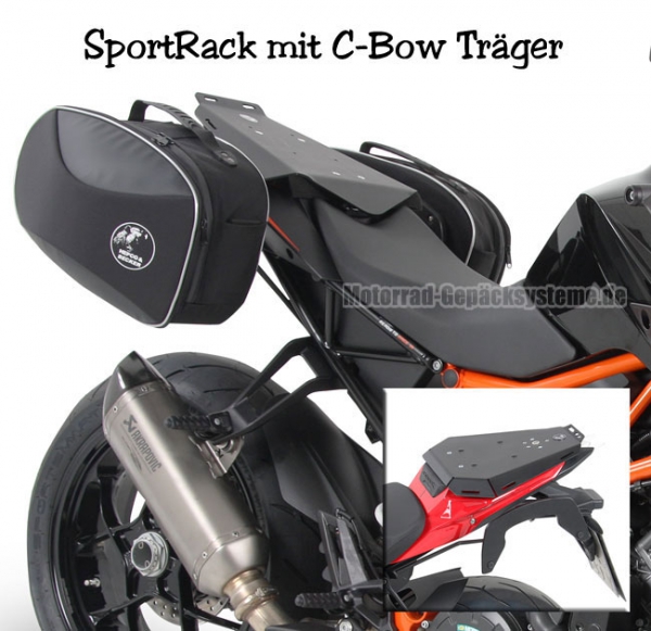 H&B SportRack Trägersystem - Aprilia Tuono V4R / V4 1100 RR