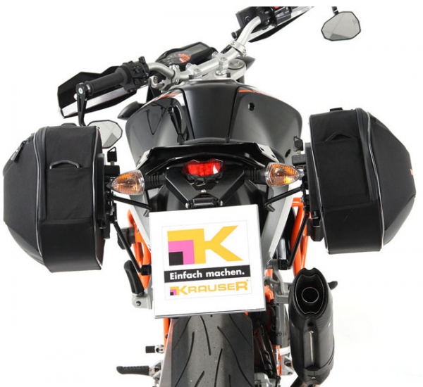 Krauser STREET Soft-Gepäck-System - Yamaha MT-09 Tracer ABS, ab 2015-2017
