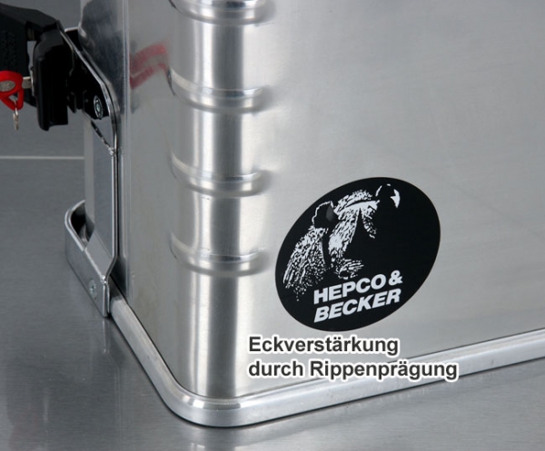 Hepco & Becker STANDARD Alu-Seitenkoffer - 35/40 Liter
