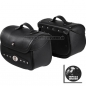 Preview: H&B C-Bow Satteltaschen NEVADA + Trägersystem - Harley Davidson Sportster Forty-Eight (-2020)