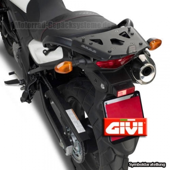 Givi Topcaseträger SRA... Alu - BMW R1200GS LC, ab Bj. 2013-2018