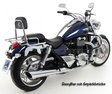 Hepco & Becker SissyBar schwarz - Kawasaki VN 900 Classic / VN 900 Custom / Vulcan