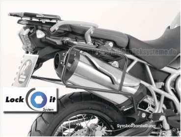 H&B Lock itSystem Seitenträger - BMW R1200GS LC, ab Bj. 2013-2018