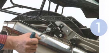 H&B Lock itSystem Seitenträger - BMW R1200GS LC, ab Bj. 2013-2018