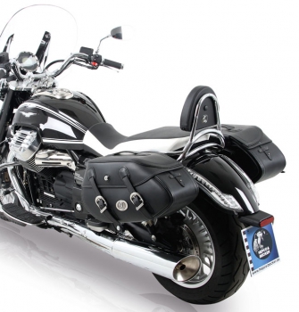H&B Satteltaschen BUFFALO + Trägersystem - Kawasaki VN 1500 Classic, Bj. 1996-2002