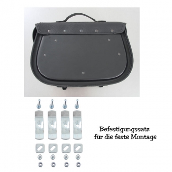 H&B Satteltaschen LIBERTY + Trägersystem - Kawasaki VN 1500 Drifter
