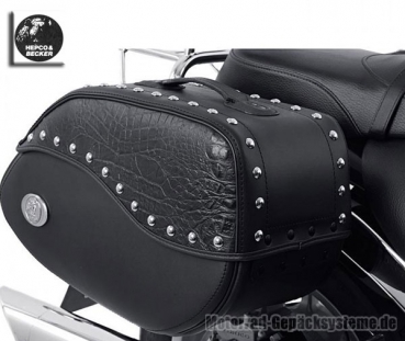 H&B C-Bow Satteltaschen IVORY + Trägersystem - BMW R18, ab 2020-