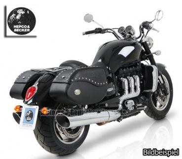H&B C-Bow Satteltaschen IVORY + Trägersystem - BMW R18, ab 2020-