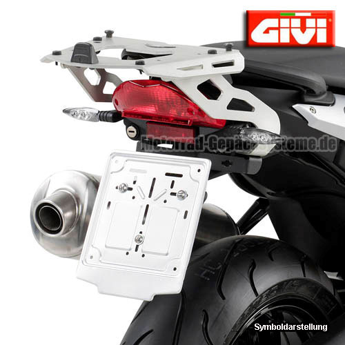 MotorradGepaecksysteme Givi Topcaseträger SRAAluSerie