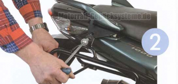 H&B Lock itSystem Seitenträger - BMW R1200GS LC, ab Bj. 2013-2018