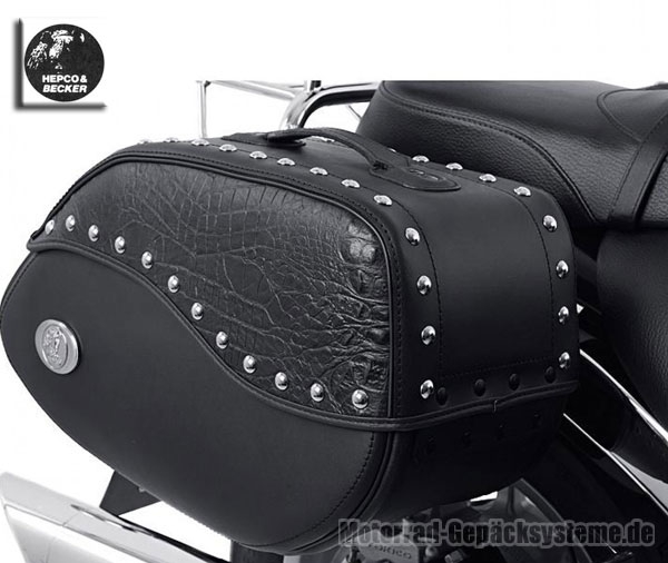 H&B C-Bow Satteltaschen IVORY + Trägersystem - BMW R18, ab 2020-