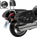 H&B Satteltaschen BUFFALO + Trägersystem - Kawasaki VN 1500 Classic, Bj. 1996-2002